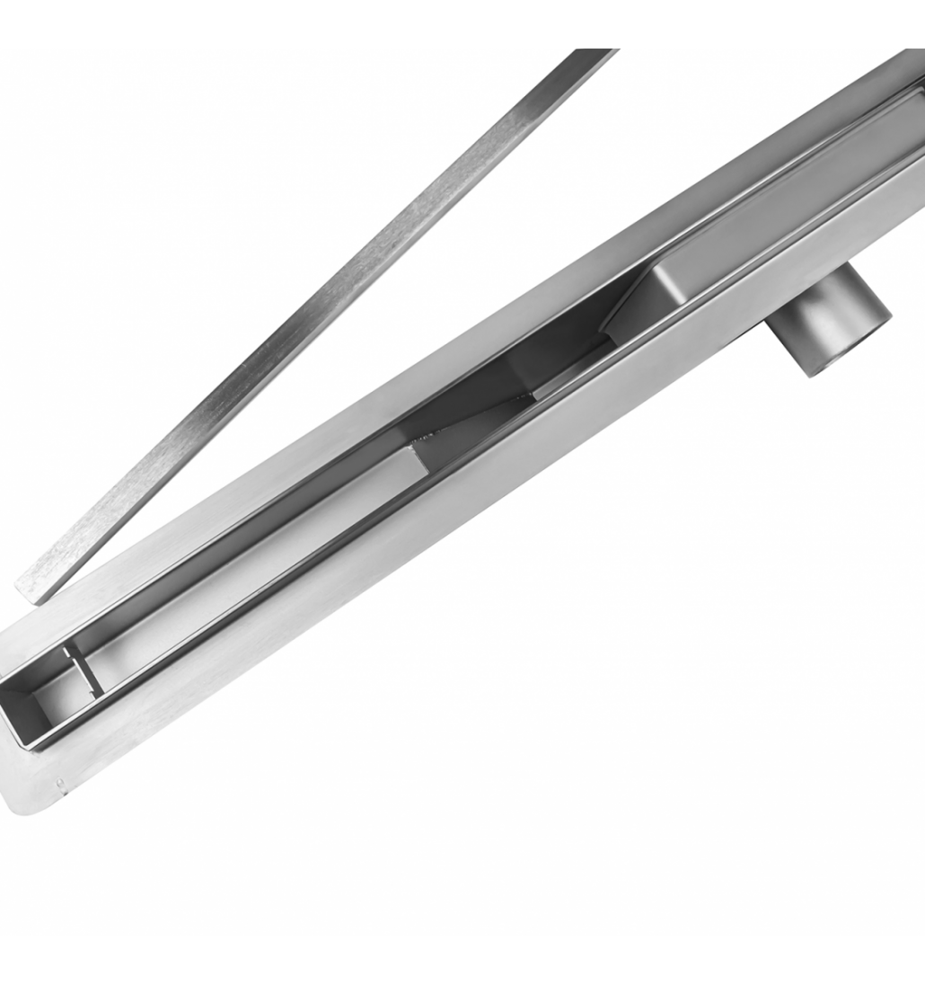 Besco VIRGO SLIM Odpływ liniowy 90 Chrom OL-90-VS